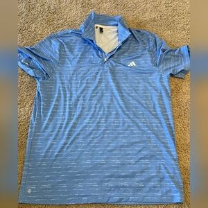 Adidas Light Blue Patterned Jacket